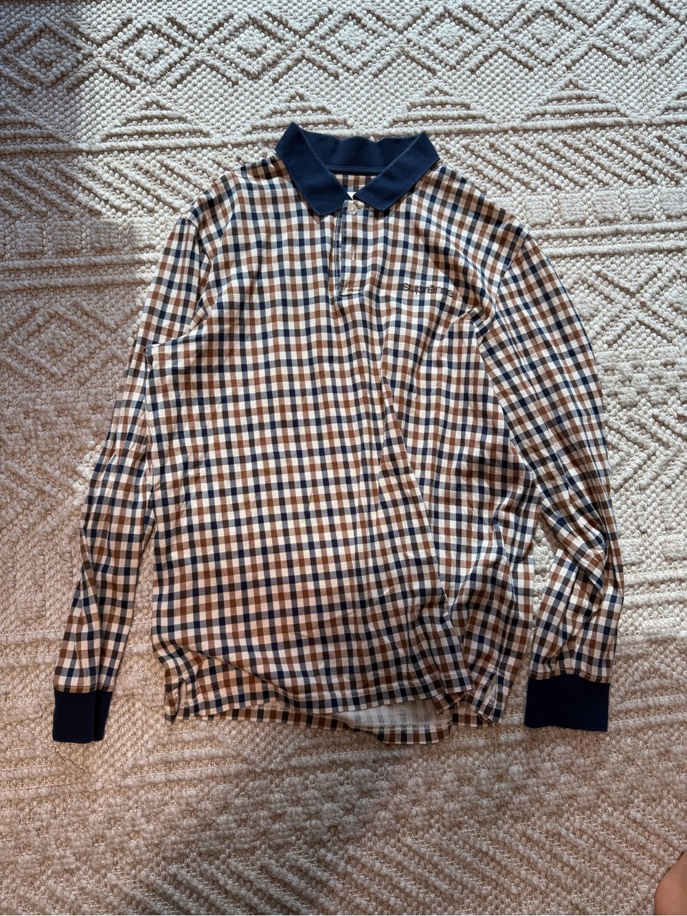 Supreme long sleeve polo